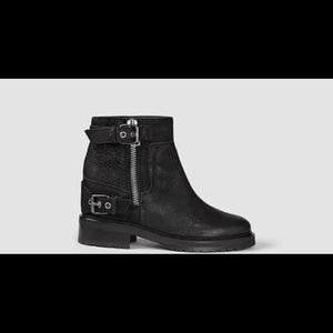 All saints Rama hidden wedge boots 40 9